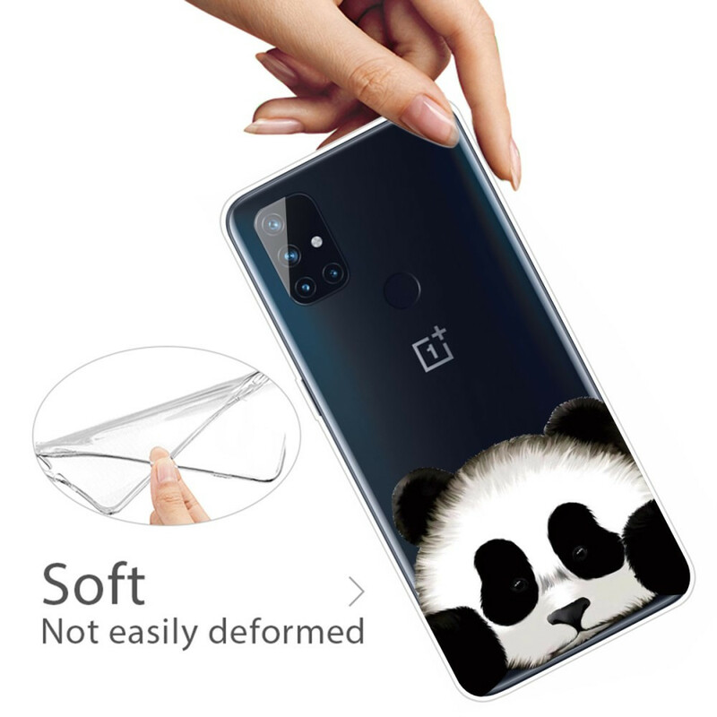 OnePlus Nord N100 Transparent Panda Cover