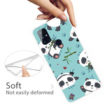 Cover OnePlus Nord N100 Haufen von Pandas