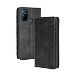 Flip Cover OnePlus Nord N100 Vintage Stylished Leather Effect