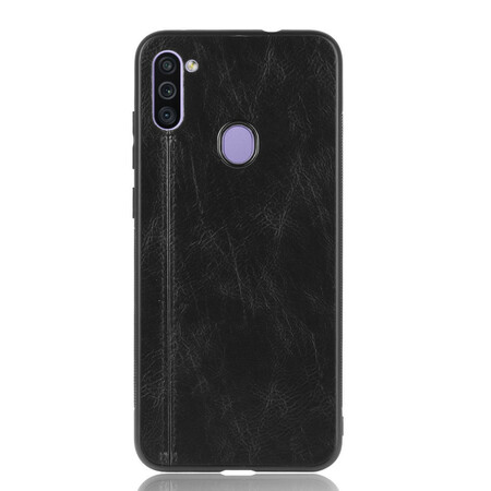 Samsung Galaxy M11 Hülle mit Lederoptik Couture