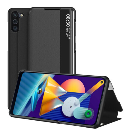 View Cover Samsung Galaxy M11 Kunstleder strukturiert