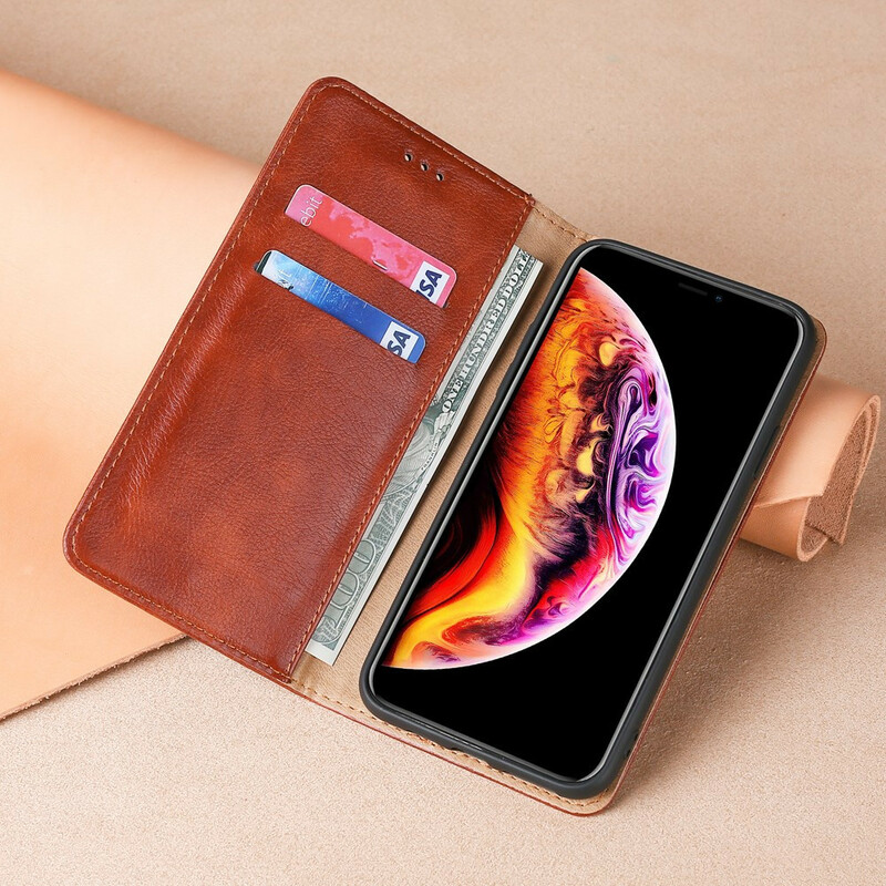 Flip Cover OnePlus Nord N100 Style Leder Fein Flip Cover OnePlus Nord N100 Style Leder Fein