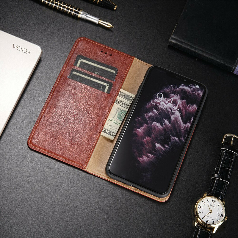 Flip Cover OnePlus Nord N100 Style Leder Fein Flip Cover OnePlus Nord N100 Style Leder Fein