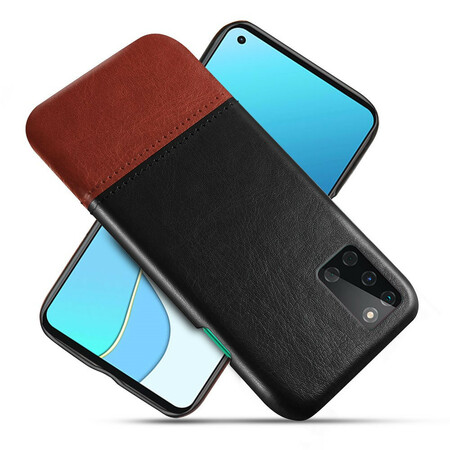 OnePlus 8T Cover Lederoptik Zweifarbig KSQ
