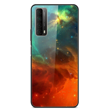 Huawei P smart 2021 Sky Cover Rot und Grün
