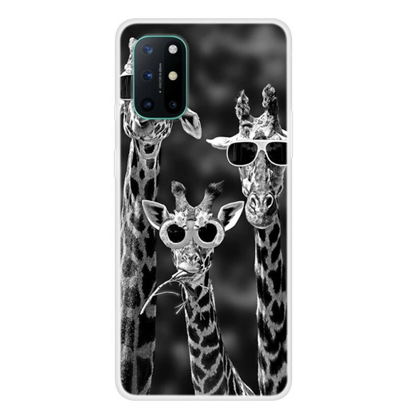 OnePlus 8T Giraffe mit Brille Cover