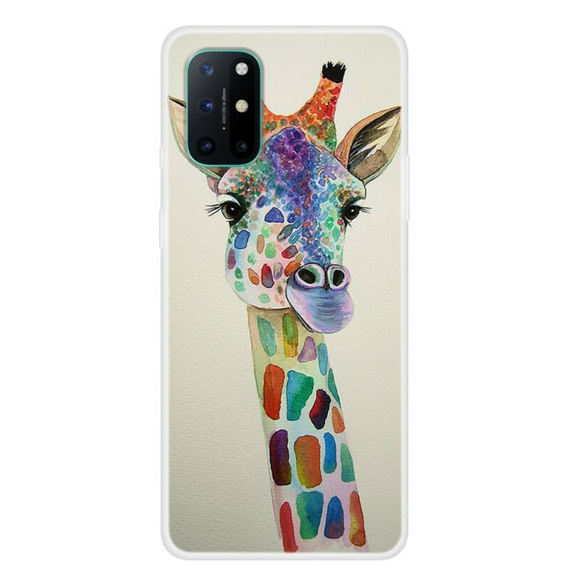 OnePlus 8T Giraffe Cover Farbig