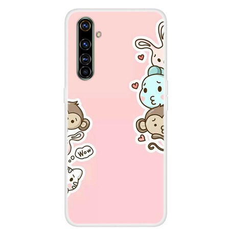 Hülle Realme 6 Tiere Wow