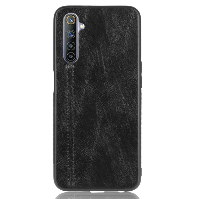 Hülle Realme 6 Style Leder Nähte