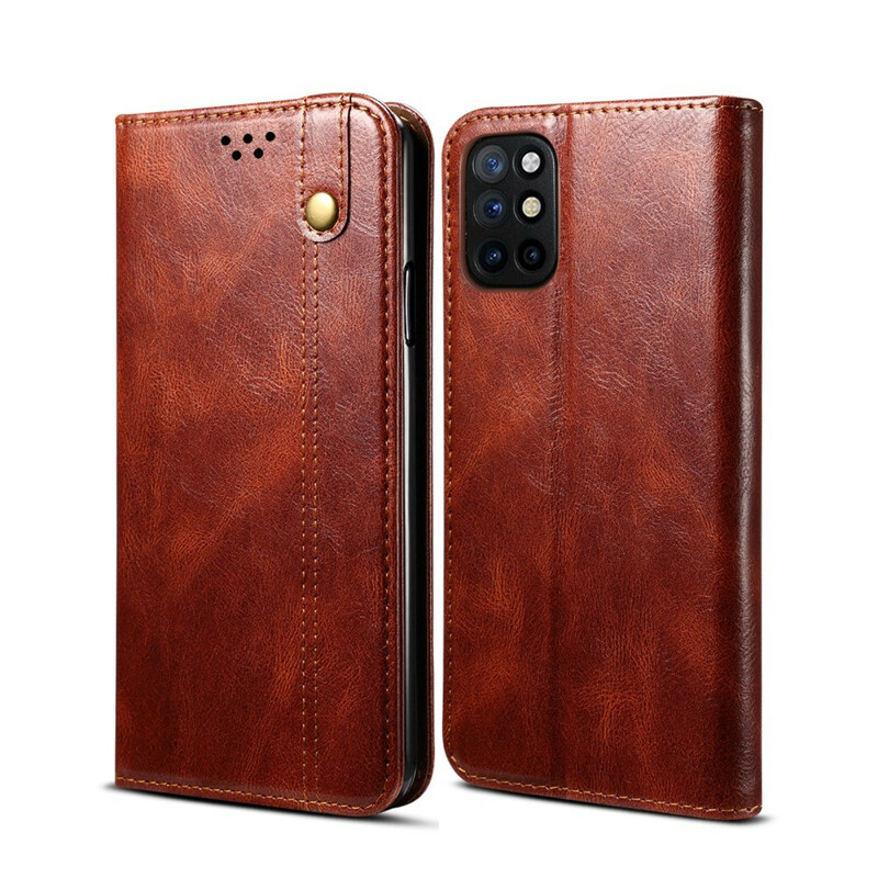 Flip Cover OnePlus 8T Kunstleder Gewachst