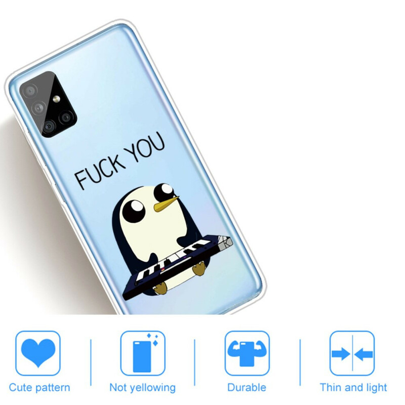 Samsung Galaxy A51 Pinguin Fuck You Cover