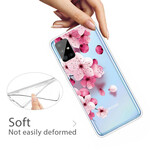 Samsung Galaxy A51 Hülle Kleine Rosenblüten