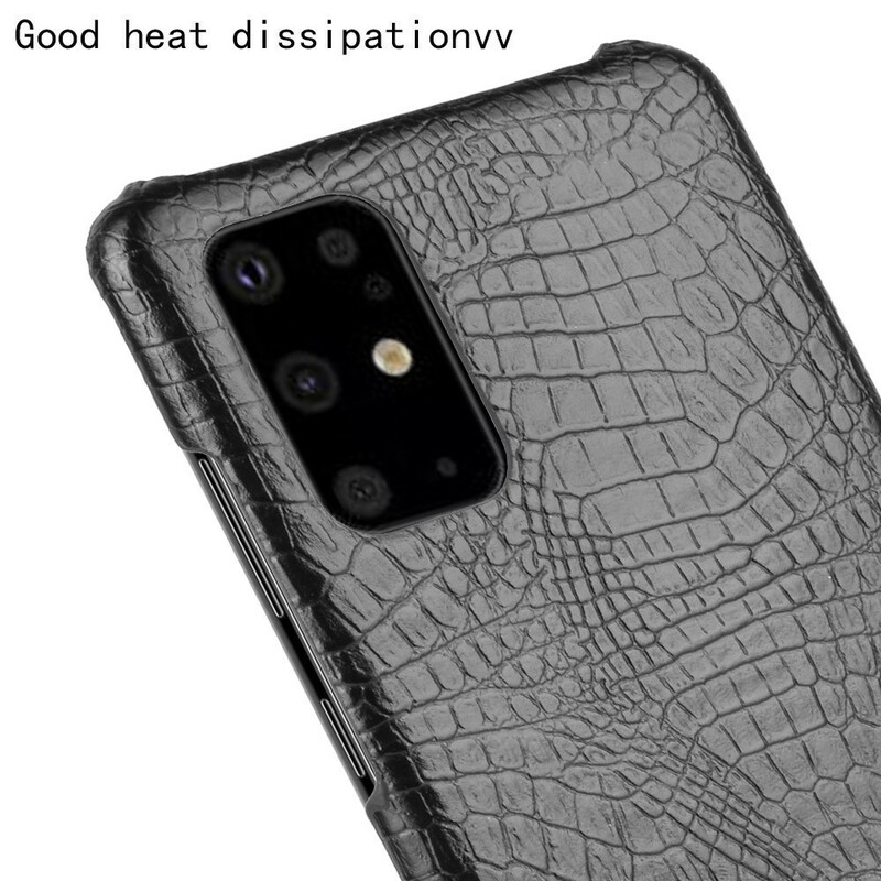 Samsung Galaxy S20 Plus 5G Cover mit Krokodilhaut-Effekt