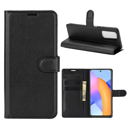 Hülle Honor 10X Lite Klassisch Litschi