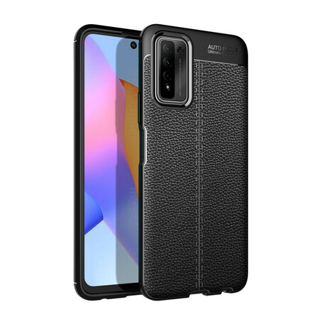 Cover Honor 10X Lite Litschi-Leder-Effekt Double Line