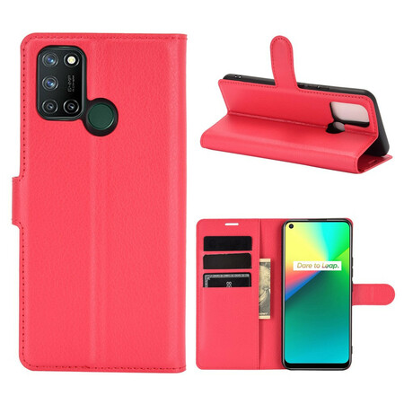 Hülle Realme 7i Litschi-Effekt Klassisch