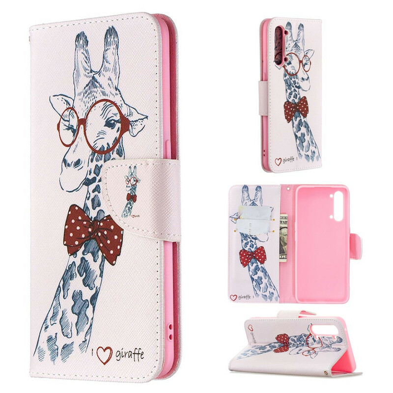 Oppo Find X2 Lite Giraffe Intello Tasche