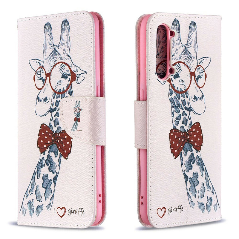 Oppo Find X2 Lite Giraffe Intello Tasche