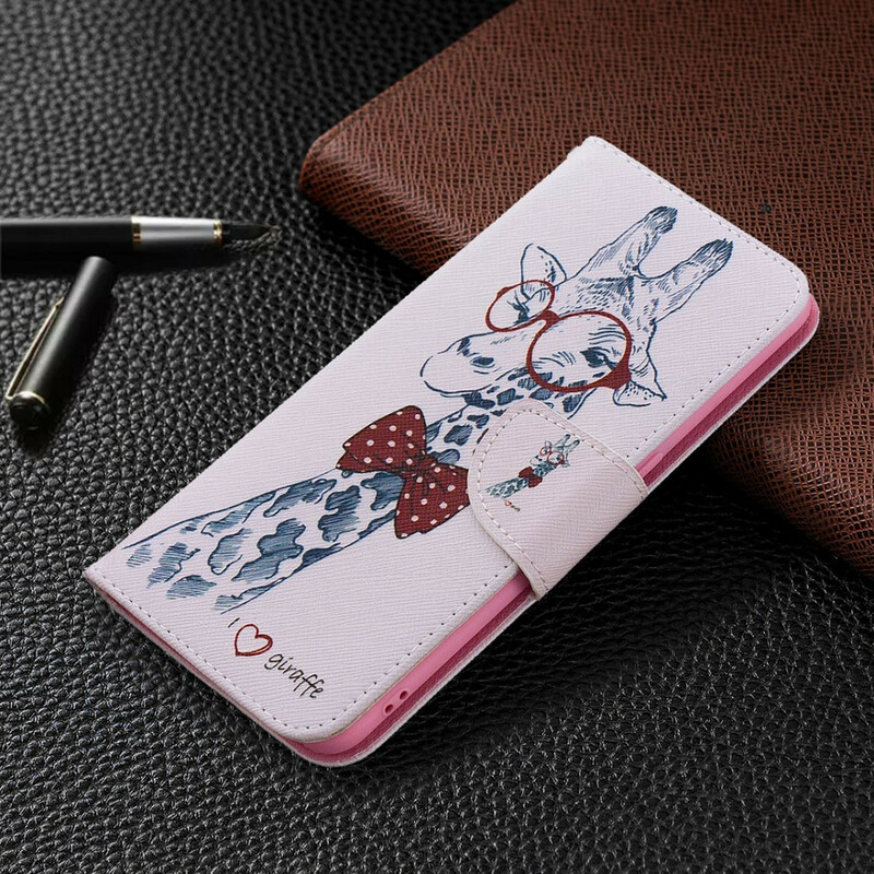 Oppo Find X2 Lite Giraffe Intello Tasche