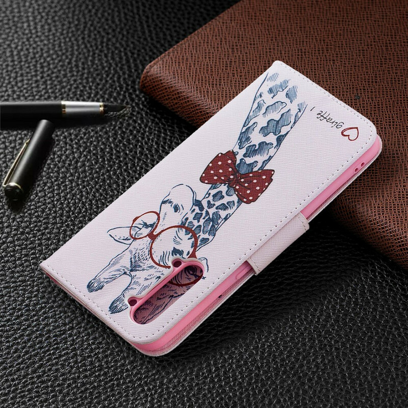 Oppo Find X2 Lite Giraffe Intello Tasche