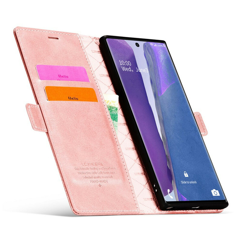 Flip Cover Samsung Galaxy Note 20 Ultra LC.IMEEKE Lederoptik