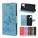 Oppo A53 / A53s Tasche Nur Schmetterlinge mit Lanyard Oppo A53 / A53s Tasche Nur Schmetterlinge mit Lanyard