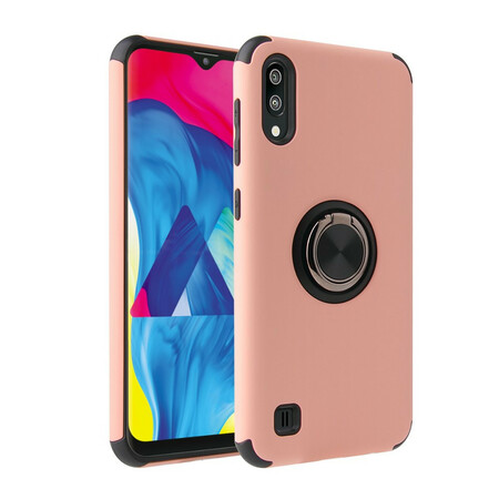 Samsung Galaxy A10 Zweifarbig Ring-Halterung Cover