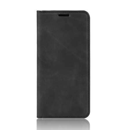 Flip Cover Samsung Galaxy A10 Vintage-Leder-Effekt Stilisiert