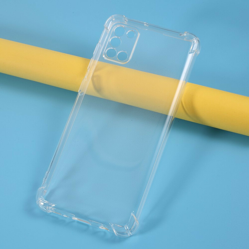 Samsung Galaxy A31 Cover Transparent Verstärkte Ecken