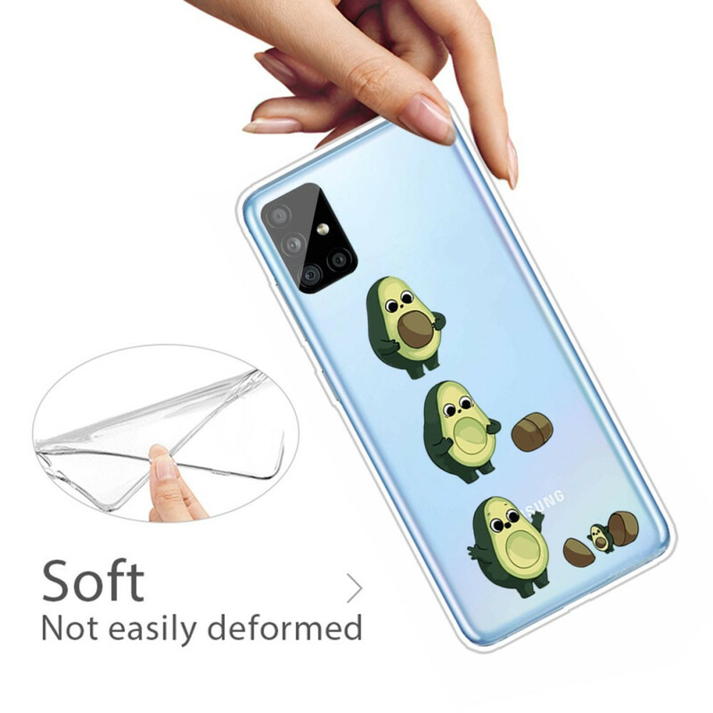 Samsung Galaxy A31 Cover Das Leben eines Avocados