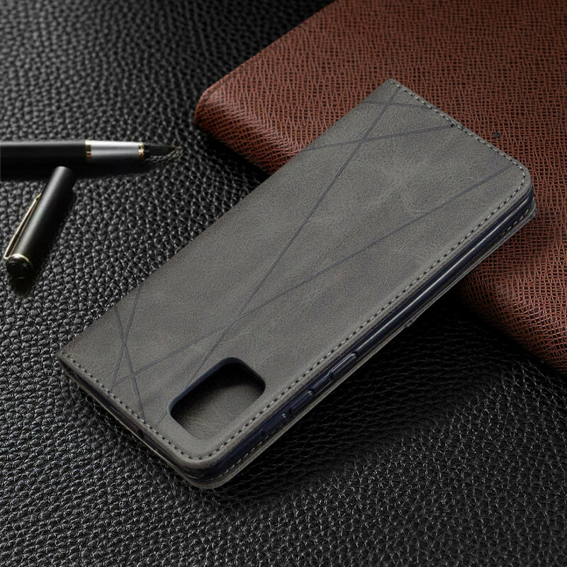 Flip Cover Samsung Galaxy A31 Style Künstlerin Flip Cover Samsung Galaxy A31 Style Künstlerin