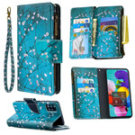 Samsung Galaxy A51 Tasche mit Reißverschluss Baum