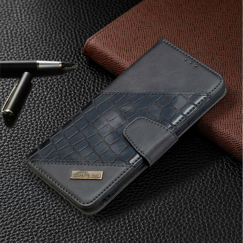 Samsung Galaxy A31 Hülle mit Krokodilhaut-Effekt Klassisch Samsung Galaxy A31 Hülle mit Krokodilhaut-Effekt Klassisch