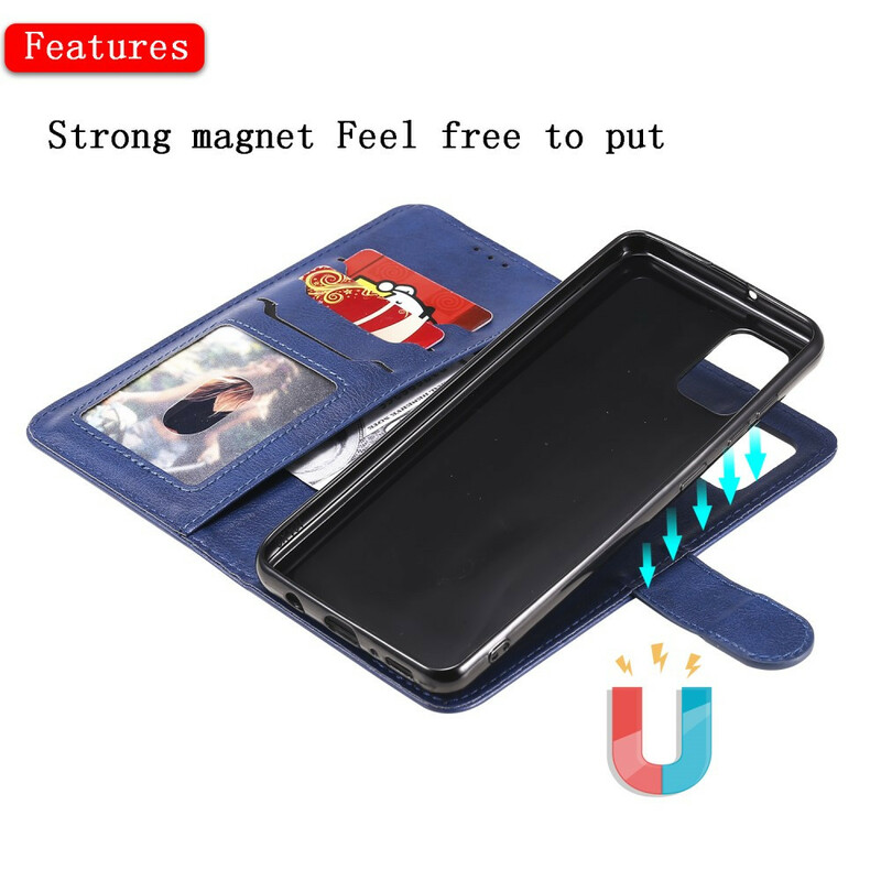 Samsung Galaxy A31 Hülle Abnehmbare Hülle und Lanyard