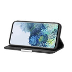 Flip Cover Samsung Galaxy A51 Kunstleder Litchi Ultra Chic