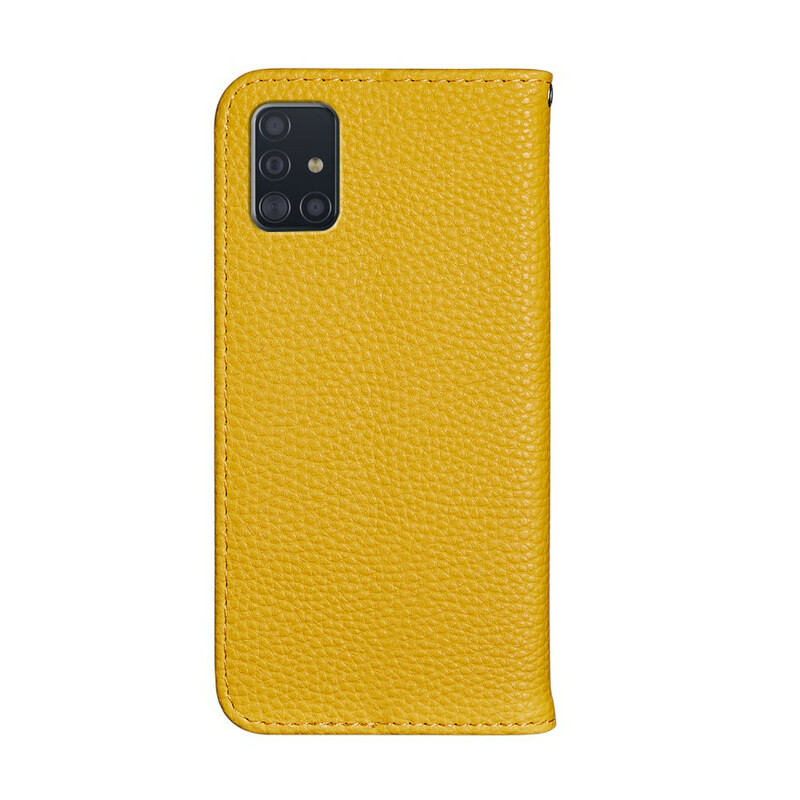 Flip Cover Samsung Galaxy A51 Kunstleder Litchi Ultra Chic Flip Cover Samsung Galaxy A51 Kunstleder Litchi Ultra Chic