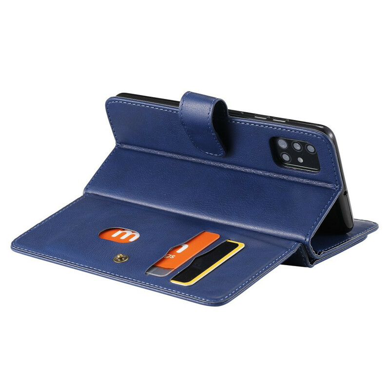 Samsung Galaxy A51 Kunstleder Tasche 9 Kartenetui Samsung Galaxy A51 Kunstleder Tasche 9 Kartenetui