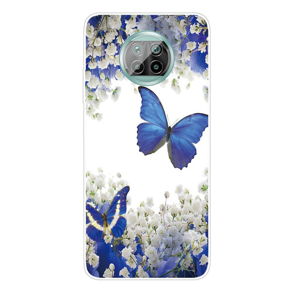 Xiaomi Mi 10T Lite 5G / Redmi Note 9 Pro 5G Schmetterlingsflug Cover
