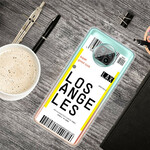 Samsung Galaxy S20 FE Cover Boarding Pass to Los Angeles