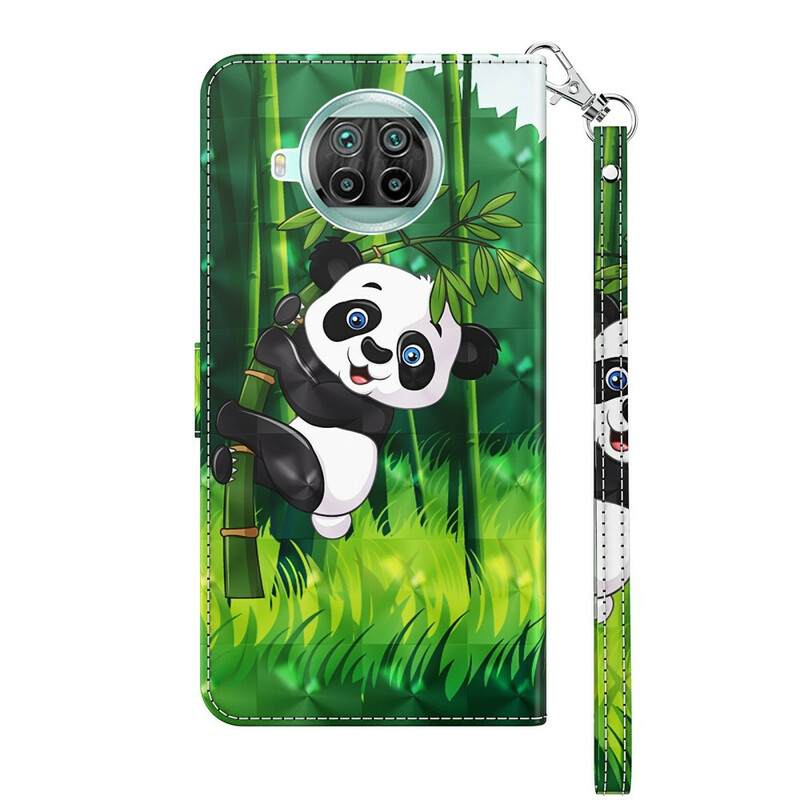 Xiaomi Mi 10T Lite 5G / Redmi Note 9 Pro 5G Hülle Panda und Bambus
