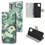 Samsung Galaxy A12 Camouflage Military Tasche