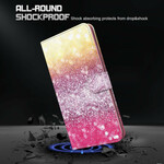 Hülle Samsung Galaxy A12 Gradient Glitter Magentas