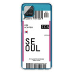 Samsung Galaxy A12 Boarding Pass to Seoul Cover