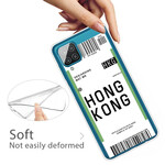 Samsung Galaxy A12 Boarding Pass to Hong Kong Cover
