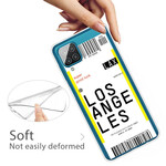Samsung Galaxy A12 Boarding Pass to Los Angeles Cover