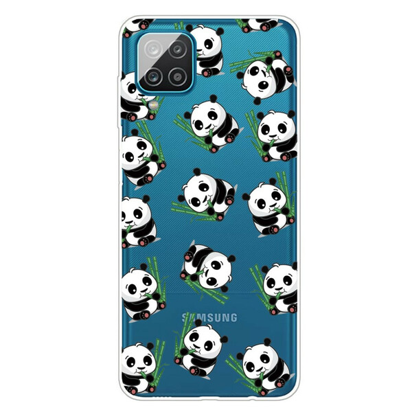 Samsung Galaxy A12 Cover Kleine Pandas