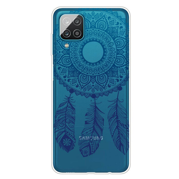 Samsung Galaxy A12 Mandala Floral Hülle Einzigartig