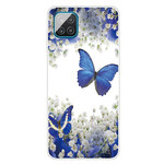 Samsung Galaxy A12 Schmetterlinge Cover Design