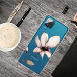 Samsung Galaxy A12 Hülle Blumen Premium