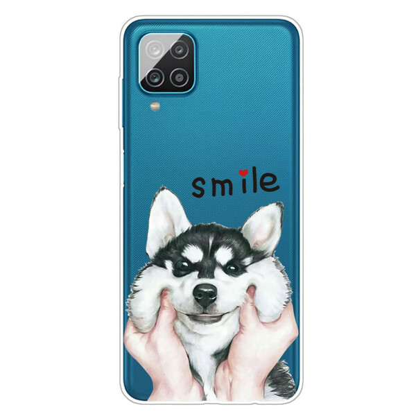 Samsung Galaxy A12 Smile Dog Cover